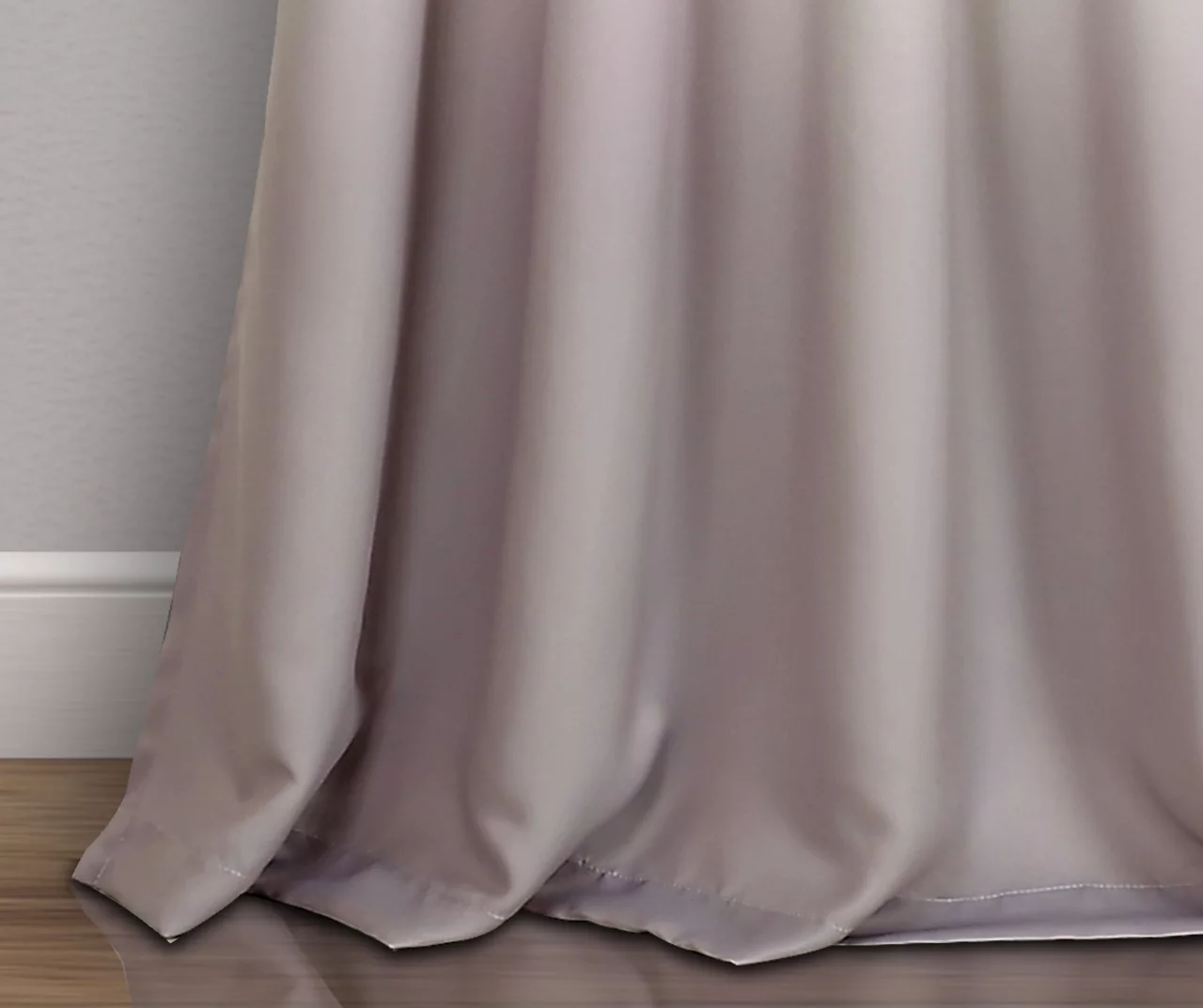 Umbre Fiesta Yellow & Gray Ombre Room-Darkening Grommet Curtain Panel Pair, (84") 6 Umbre Fiesta Yellow & Gray Ombre Room-Darkening Grommet Curtain Panel Pair, (84") - Image 4