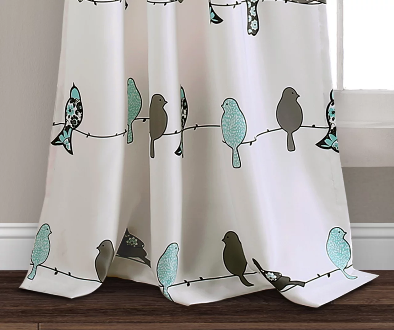 Rowley Birds Room-Darkening Rod Pocket Curtain Panel Pair 20 Rowley Birds Room-Darkening Rod Pocket Curtain Panel Pair - Image 18