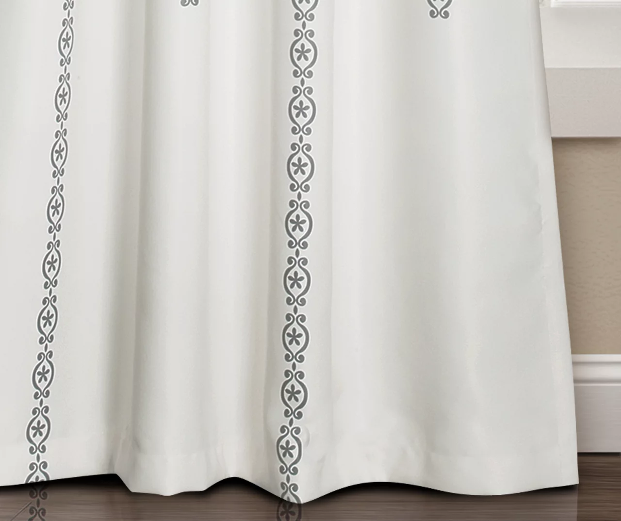 Stripe Medallion Room-Darkening Rod Pocket Curtain Panel Pair 15 Stripe Medallion Room-Darkening Rod Pocket Curtain Panel Pair - Image 13