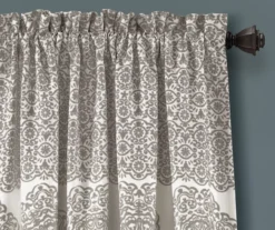 Stripe Medallion Room-Darkening Rod Pocket Curtain Panel Pair 36 Stripe Medallion Room-Darkening Rod Pocket Curtain Panel Pair -DHP Sales Store 810468270 1