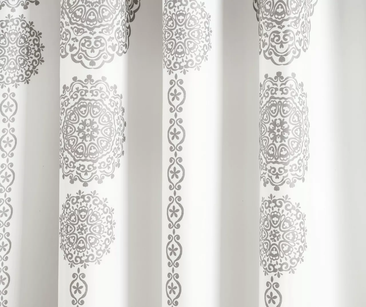 Stripe Medallion Room-Darkening Rod Pocket Curtain Panel Pair 18 Stripe Medallion Room-Darkening Rod Pocket Curtain Panel Pair - Image 16