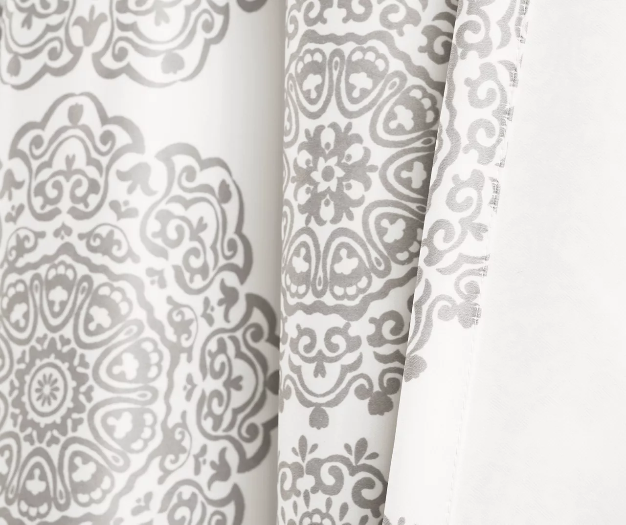 Stripe Medallion Room-Darkening Rod Pocket Curtain Panel Pair 20 Stripe Medallion Room-Darkening Rod Pocket Curtain Panel Pair - Image 18