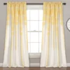 Stripe Medallion Room-Darkening Rod Pocket Curtain Panel Pair -DHP Sales Store 810468272