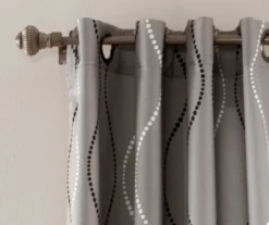 Swirl Room-Darkening Grommet Curtain Panel Pair, (84") 19 Swirl Room-Darkening Grommet Curtain Panel Pair, (84") -DHP Sales Store 810468273 1 1