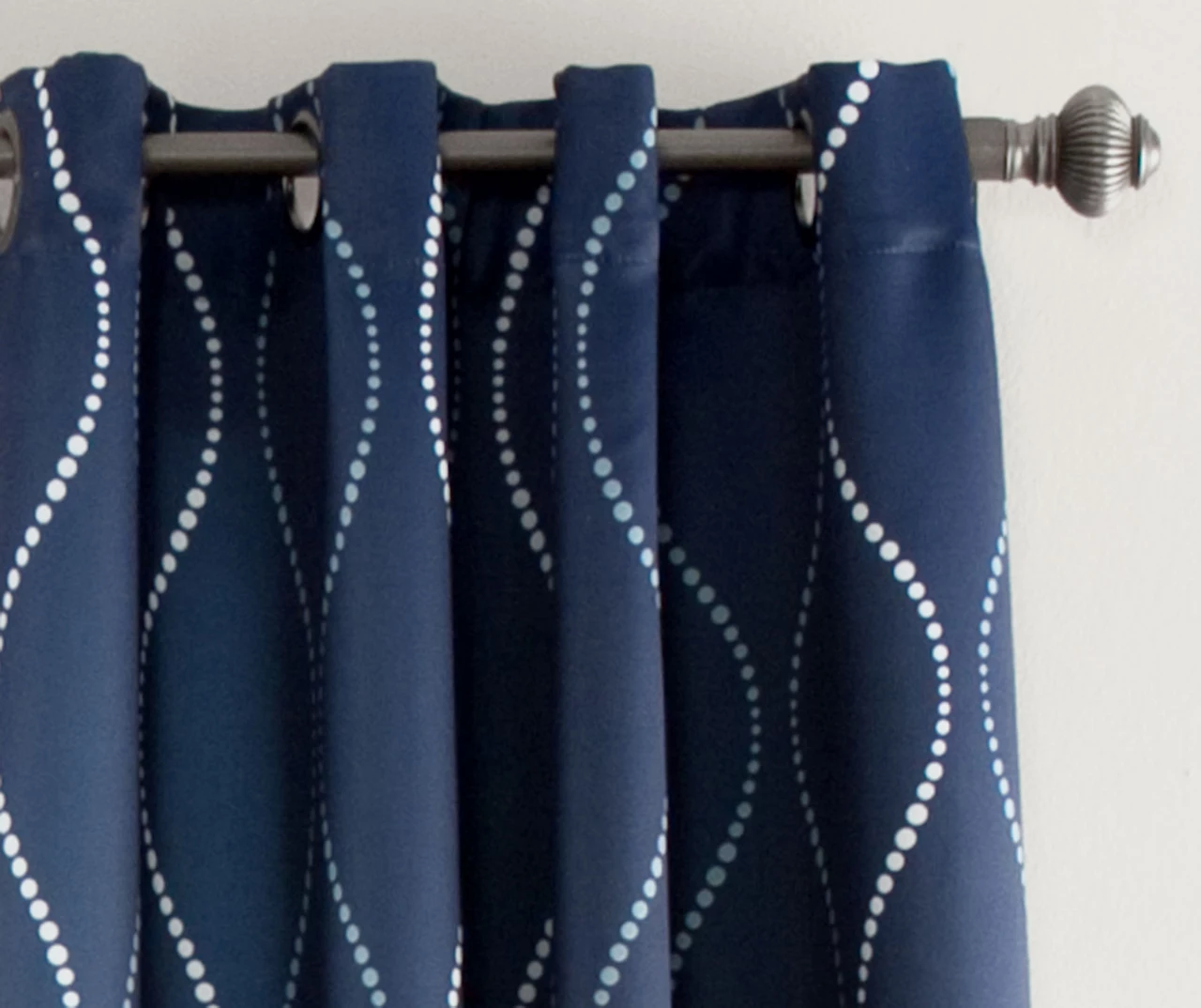 Swirl Room-Darkening Grommet Curtain Panel Pair, (84") 11 Swirl Room-Darkening Grommet Curtain Panel Pair, (84") - Image 9