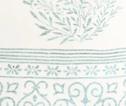 Teardrop Leaf Room-Darkening Back Tab Curtain Panel Pair -DHP Sales Store 810468291 1