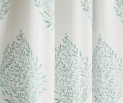 Teardrop Leaf Room-Darkening Back Tab Curtain Panel Pair -DHP Sales Store 810468294 3