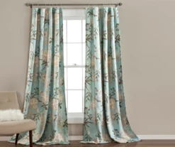 Botanical Garden Room-Darkening Rod Pocket Curtain Panel Pair -DHP Sales Store 810468300