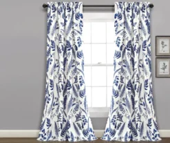 Devonia Allover Floral Room-Darkening Rod Pocket Curtain Panel Pair -DHP Sales Store 810468320
