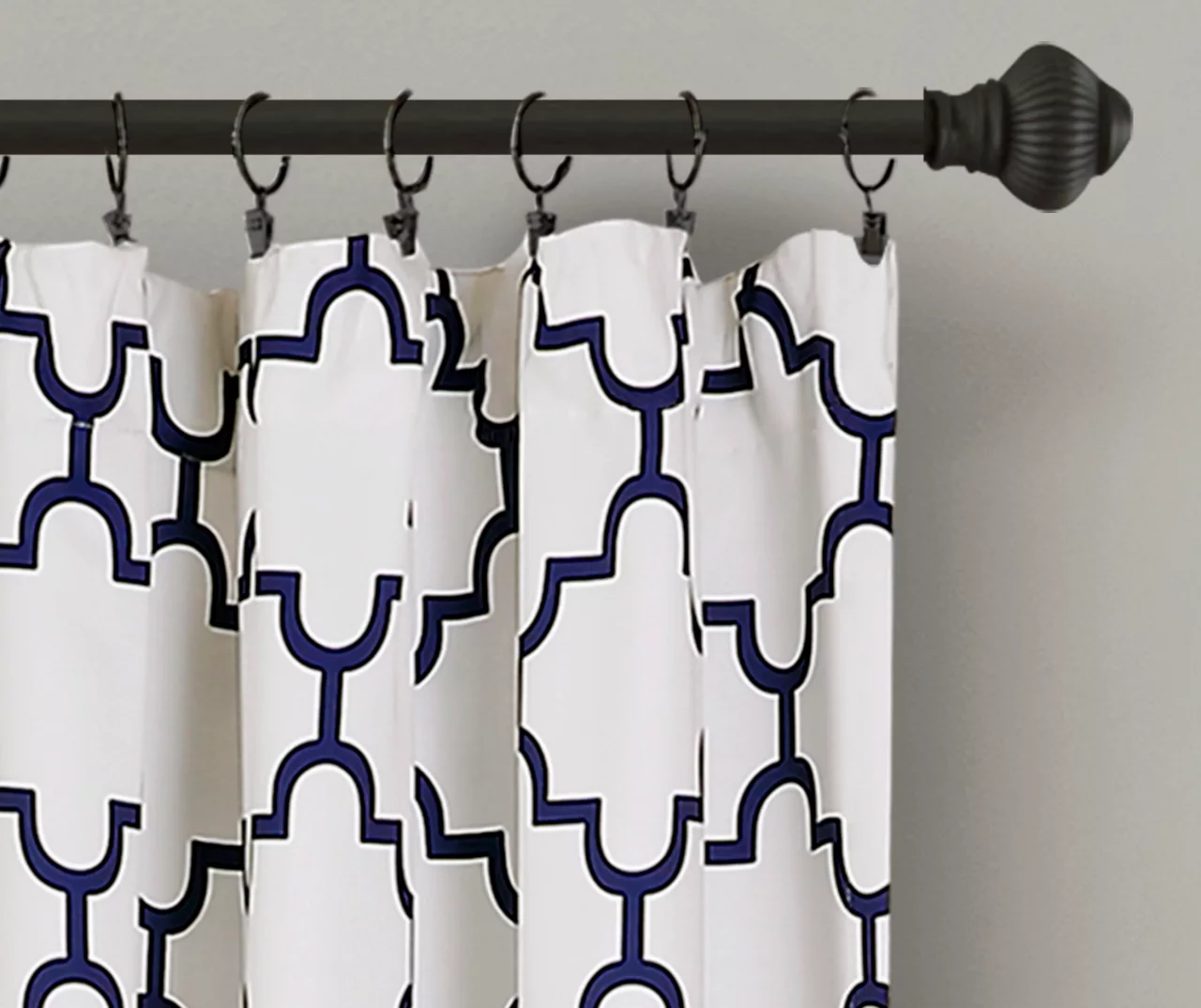 Bellagio Trellis Room-Darkening Rod Pocket Curtain Panel Pair 8 Bellagio Trellis Room-Darkening Rod Pocket Curtain Panel Pair - Image 6