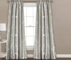 Bird On The Tree Room-Darkening Rod Pocket Curtain Panel Pair 25 Bird On The Tree Room-Darkening Rod Pocket Curtain Panel Pair -DHP Sales Store 810468353