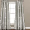 Bird On The Tree Gray Room-Darkening Rod Pocket Curtain Panel Pair, (95") 2 Bird On The Tree Gray Room-Darkening Rod Pocket Curtain Panel Pair, (95") -DHP Sales Store 810468358 1