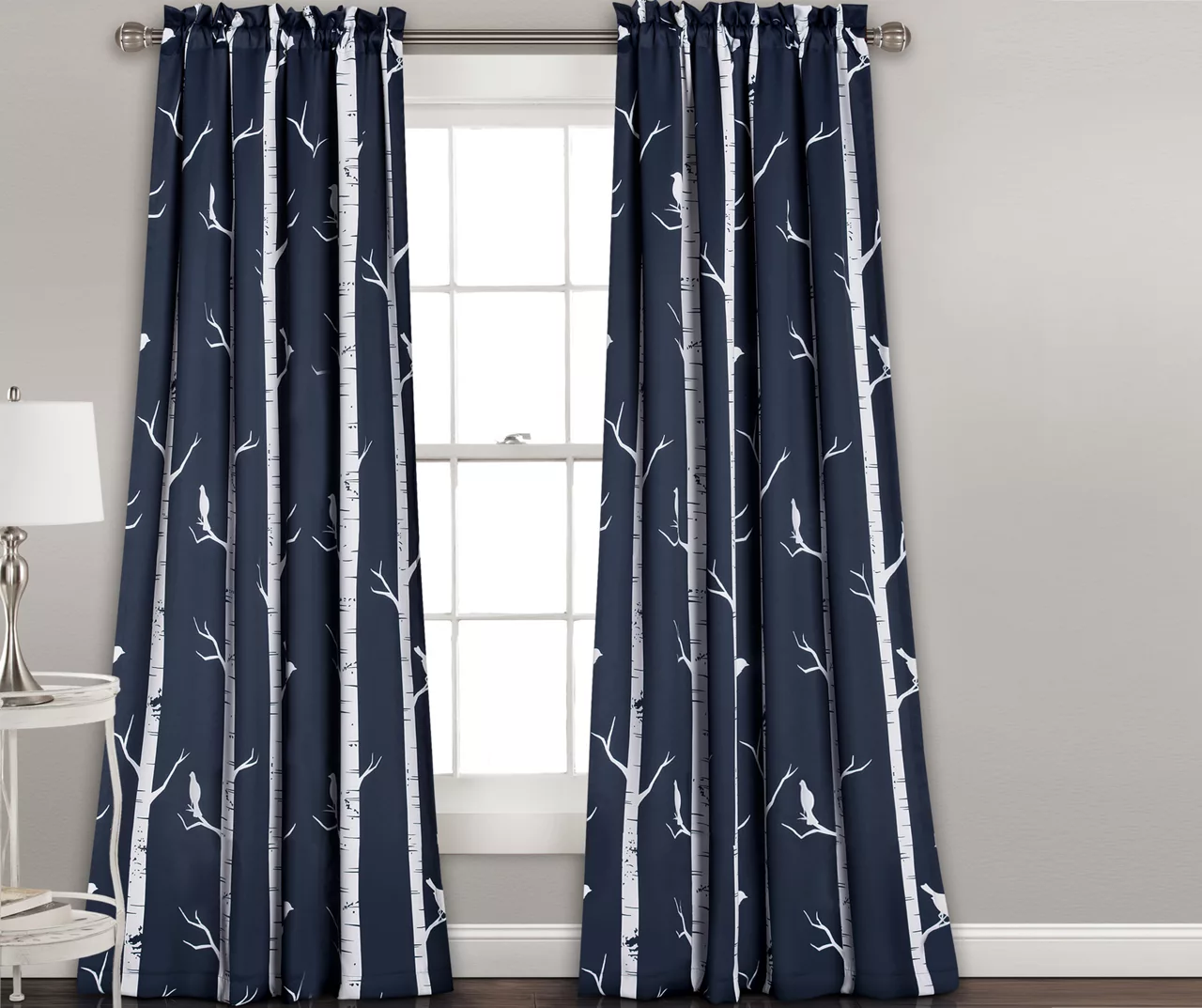 Bird On The Tree Room-Darkening Rod Pocket Curtain Panel Pair 11 Bird On The Tree Room-Darkening Rod Pocket Curtain Panel Pair - Image 9