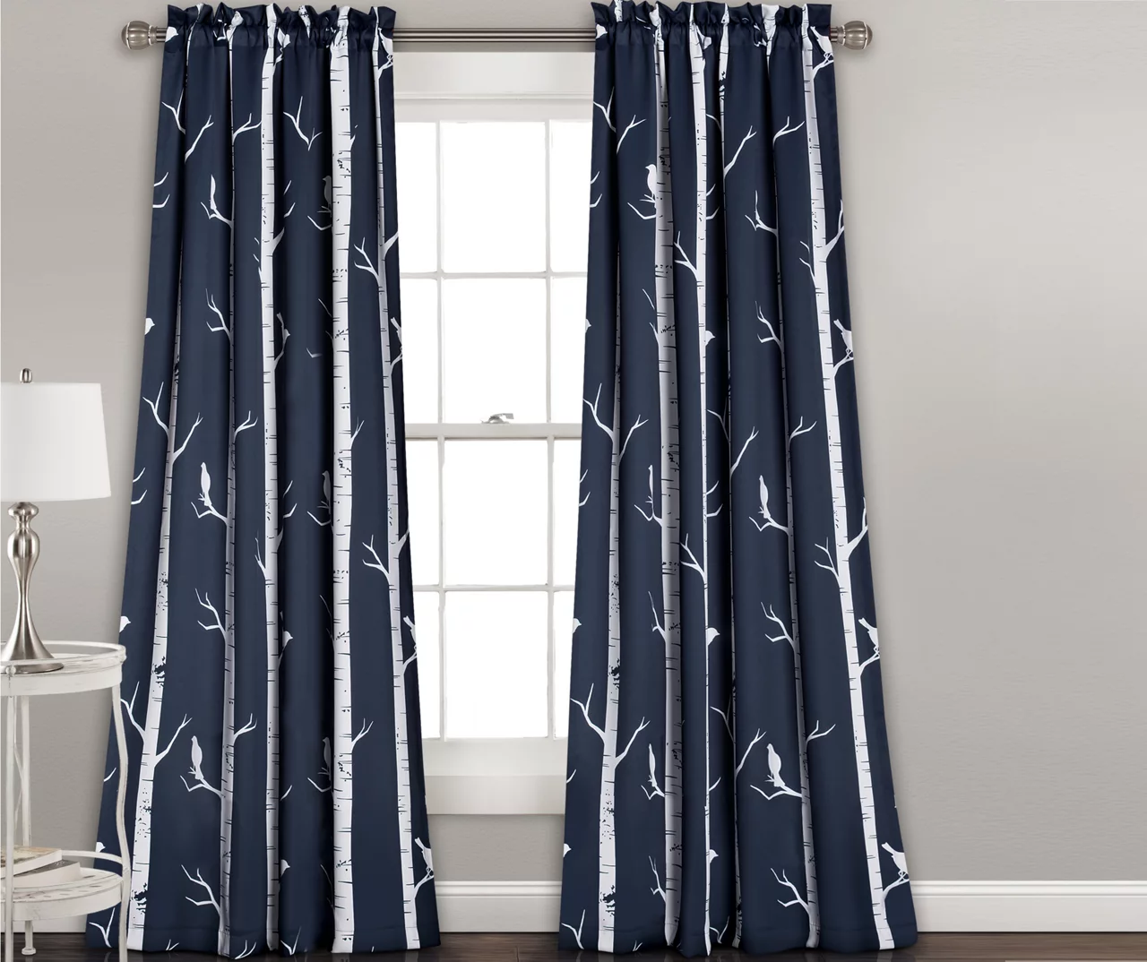Bird On The Tree Room-Darkening Rod Pocket Curtain Panel Pair 10 Bird On The Tree Room-Darkening Rod Pocket Curtain Panel Pair - Image 8
