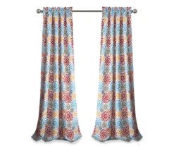 Blooming Flower Room-Darkening Rod Pocket Curtain Panel Pair 22 Blooming Flower Room-Darkening Rod Pocket Curtain Panel Pair -DHP Sales Store 810468362 7