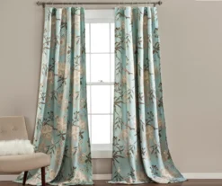 Botanical Garden Room-Darkening Rod Pocket Curtain Panel Pair -DHP Sales Store 810468364