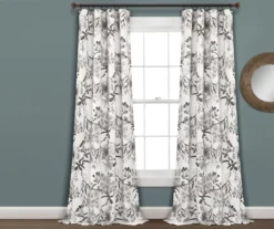 Botanical Garden Room-Darkening Rod Pocket Curtain Panel Pair -DHP Sales Store 810468367 8