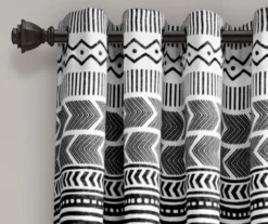 Hygge Geo Room-Darkening Grommet Curtain Panel Pair, (84") 27 Hygge Geo Room-Darkening Grommet Curtain Panel Pair, (84") -DHP Sales Store 810468374 1