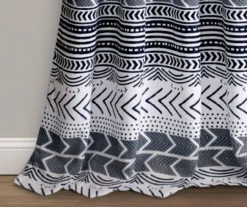 Hygge Geo Room-Darkening Grommet Curtain Panel Pair, (84") 22 Hygge Geo Room-Darkening Grommet Curtain Panel Pair, (84") -DHP Sales Store 810468375 3