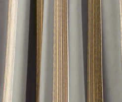 Julia Stripe Gray Room-Darkening Back Tab Curtain Panel Pair, (84") 12 Julia Stripe Gray Room-Darkening Back Tab Curtain Panel Pair, (84") -DHP Sales Store 810468377 2