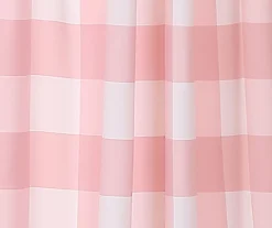 Kelly Checker Room-Darkening Back Tab Curtain Panel Pair, (84") -DHP Sales Store 810468384 2 1