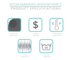 Kelly Checker Pink Room-Darkening Back Tab Curtain Panel Pair, (84") -DHP Sales Store 810468384 6