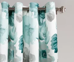 Leah Floral Room-Darkening Grommet Curtain Panel Pair 41 Leah Floral Room-Darkening Grommet Curtain Panel Pair -DHP Sales Store 810468390 1
