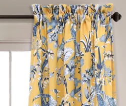 Dolores Floral Room-Darkening Rod Pocket Curtain Panel Pair 31 Dolores Floral Room-Darkening Rod Pocket Curtain Panel Pair -DHP Sales Store 810468408 1
