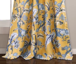 Dolores Floral Room-Darkening Rod Pocket Curtain Panel Pair 32 Dolores Floral Room-Darkening Rod Pocket Curtain Panel Pair -DHP Sales Store 810468408 2