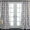 Elephant Parade Room-Darkening Grommet Curtain Panel Pair, (84") 2 Elephant Parade Room-Darkening Grommet Curtain Panel Pair, (84") -DHP Sales Store 810468420