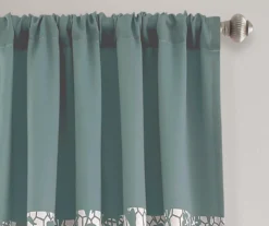 Estate Garden Room-Darkening Rod Pocket Curtain Panel Pair -DHP Sales Store 810468433 1 1