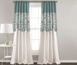 Estate Garden Room-Darkening Rod Pocket Curtain Panel Pair -DHP Sales Store 810468433 4