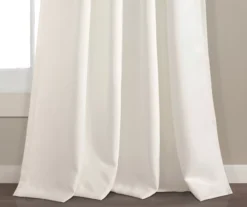 Estate Garden Gray & White Room-Darkening Rod Pocket Curtain Panel Pair, (95") 12 Estate Garden Gray & White Room-Darkening Rod Pocket Curtain Panel Pair, (95") -DHP Sales Store 810468435 3
