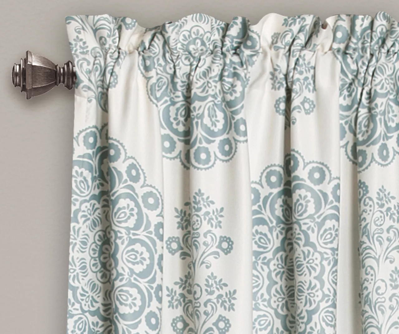Evelyn Medallion Room-Darkening Rod Pocket Curtain Panel Pair 15 Evelyn Medallion Room-Darkening Rod Pocket Curtain Panel Pair - Image 13
