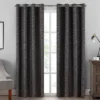 Warren Charcoal Blackout Grommet Curtain Panel, (108") -DHP Sales Store 810474055 1