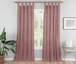 Vue Priya Semi-Sheer Tab Top Curtain Panel -DHP Sales Store 810474068 1
