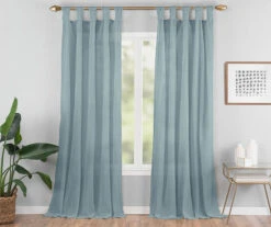 Vue Priya Semi-Sheer Tab Top Curtain Panel -DHP Sales Store 810474069 1