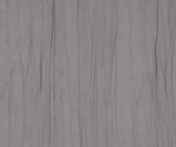 Priya Gray Semi-Sheer Tab Top Curtain Panel, (95") -DHP Sales Store 810474123 3