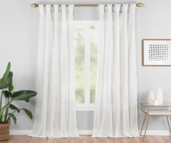 Vue Priya Semi-Sheer Tab Top Curtain Panel -DHP Sales Store 810474131 1