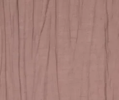 Priya Dark Rose Semi-Sheer Tab Top Curtain Panel, (63") 10 Priya Dark Rose Semi-Sheer Tab Top Curtain Panel, (63") -DHP Sales Store 810474133 3