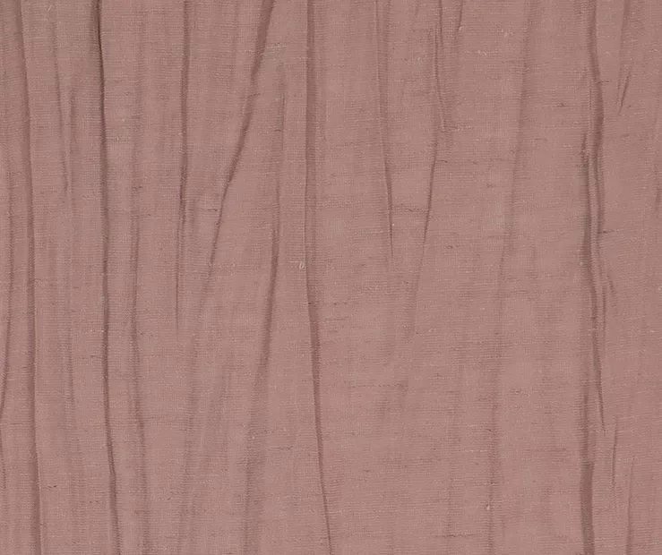 Priya Dark Rose Semi-Sheer Tab Top Curtain Panel, (63") 5 Priya Dark Rose Semi-Sheer Tab Top Curtain Panel, (63") - Image 3