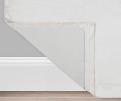 Harper Snow Velvet Blackout Rod Pocket Curtain Panel, (95") -DHP Sales Store 810474943 3