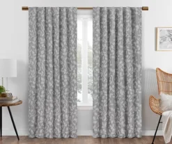 Eclipse Nora Botanical Blackout Rod Pocket Curtain Panel 32 Eclipse Nora Botanical Blackout Rod Pocket Curtain Panel -DHP Sales Store 810474958 1