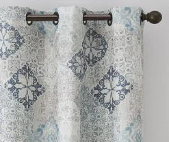 Eclipse Martina Medallion Blackout Grommet Curtain Panel -DHP Sales Store 810474967 2