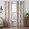 Martina Medallion Rose Blackout Grommet Curtain Panel, (95") 1 Martina Medallion Rose Blackout Grommet Curtain Panel, (95") -DHP Sales Store 810474968 1 1