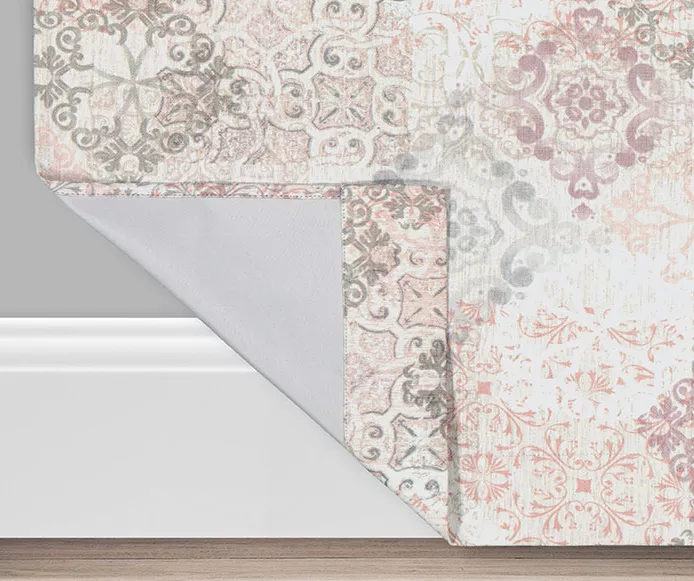 Martina Medallion Rose Blackout Grommet Curtain Panel, (95") 5 Martina Medallion Rose Blackout Grommet Curtain Panel, (95") - Image 3