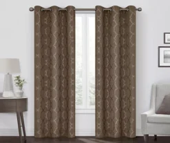 Eclipse Hazel Geo Blackout Grommet Curtain Panel -DHP Sales Store 810474995 1 1