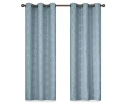 Hazel Geo Harbor Blackout Grommet Curtain Panel, (84") -DHP Sales Store 810474998 4