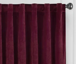 Harper Port Velvet Blackout Rod Pocket Curtain Panel, (108") 12 Harper Port Velvet Blackout Rod Pocket Curtain Panel, (108") -DHP Sales Store 810475001 2