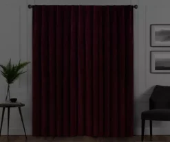 Harper Port Velvet Blackout Rod Pocket Curtain Panel, (108") 16 Harper Port Velvet Blackout Rod Pocket Curtain Panel, (108") -DHP Sales Store 810475001 6